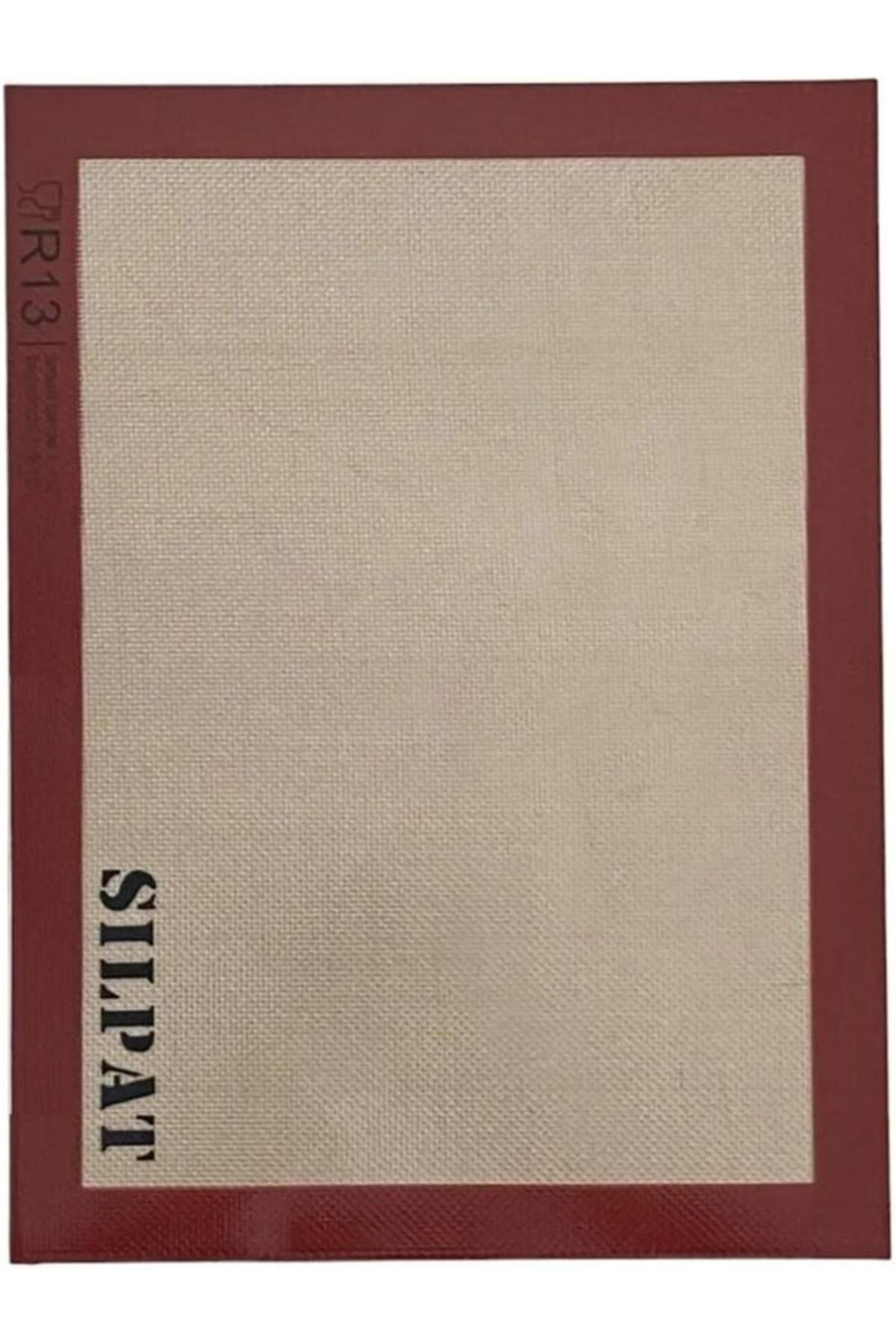 Euroluxe | Silikon Pişirme Matı Profesyonel Silpat Yanmaz Yapışmaz Yıkanabilir 40x30 cm