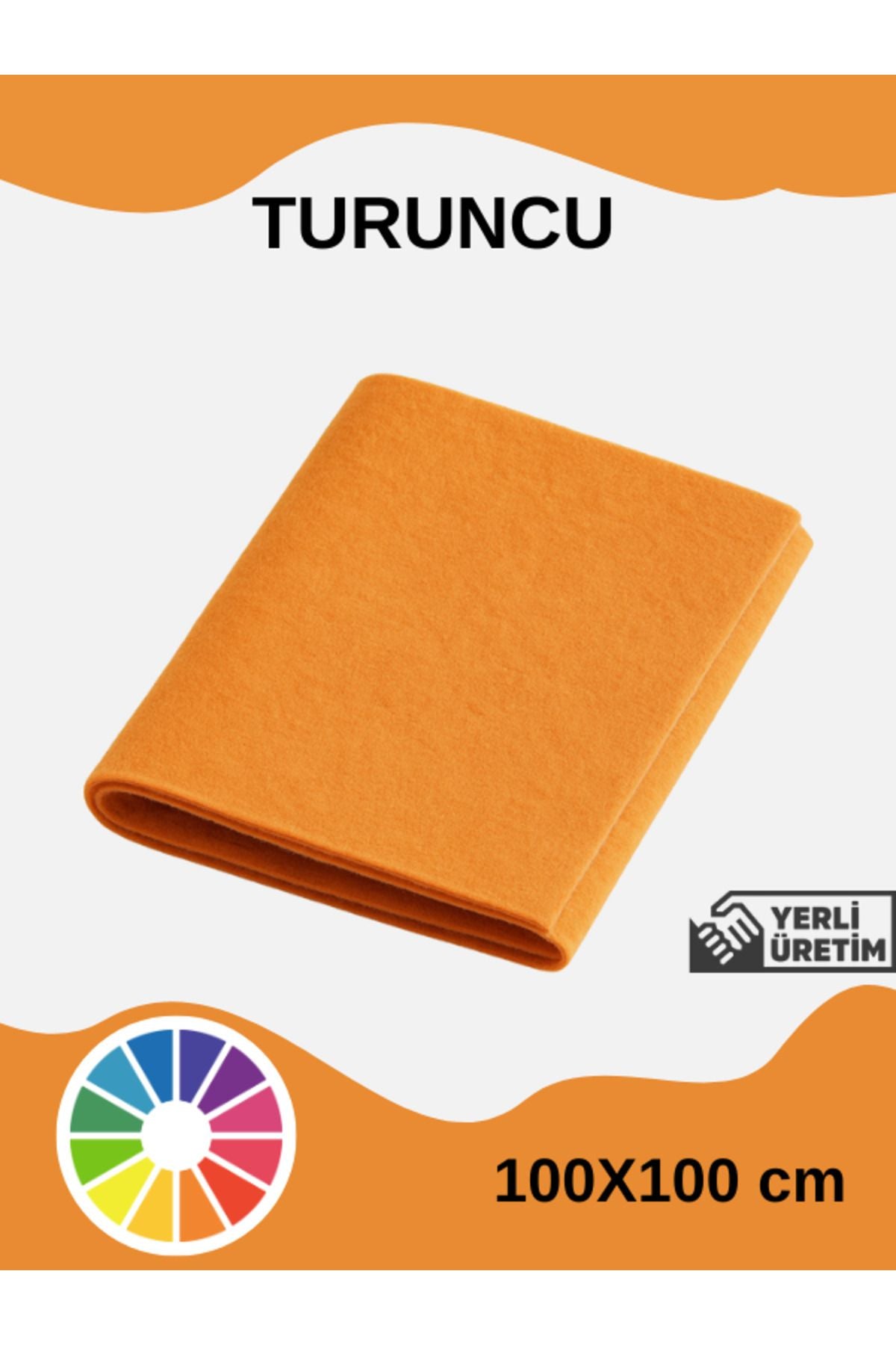Euroluxe | Metrelik İnce Keçe Kumaş 1 mm – 100x100 cm Renkli El İşi, Hobi, Aktivite, Parti ve Dekoratif Keçe Kumaşı