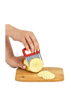 Euroluxe | Cips Patates Doğrayıcı Chips Chopper Şekilli Sebze Meyve Dilimleyici Bıçak Hamur Kesici Paslanmaz
