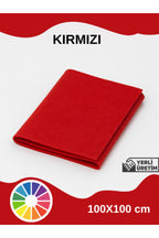 Euroluxe | Metrelik İnce Keçe Kumaş 1 mm – 100x100 cm Renkli El İşi, Hobi, Aktivite, Parti ve Dekoratif Keçe Kumaşı