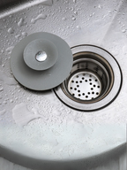 Euroluxe | Süzgeçli Banyo Küvet Duşakabin Lavabo Gider Filtresi Süzgeci Pompası Tıkacı Tıpası