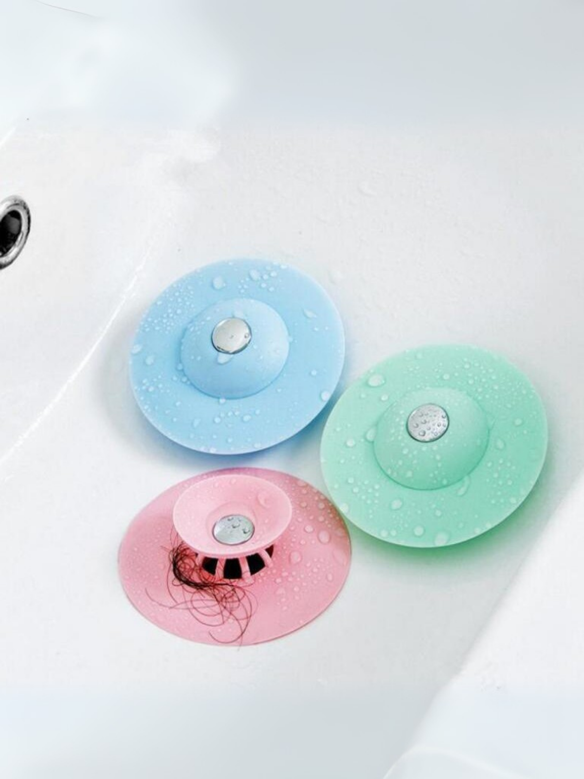 Euroluxe | Süzgeçli Banyo Küvet Duşakabin Lavabo Gider Filtresi Süzgeci Pompası Tıkacı Tıpası