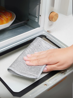 Euroluxe | 10’lu Highqual Inox Çok Amaçlı Tel Çizmez Bulaşık Bezi Dayanıklı Temizlik Bezi 20x20
